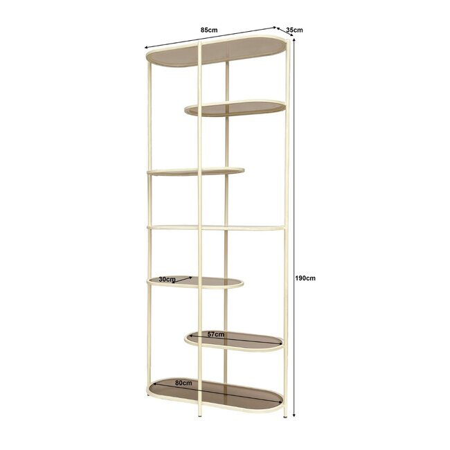 Brix Kast Brix Jill Off White 190cm