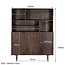 Livingfurn Kast Elan Bruin 135cm