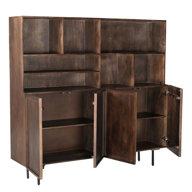 Livingfurn Kast Elan Bruin 180cm
