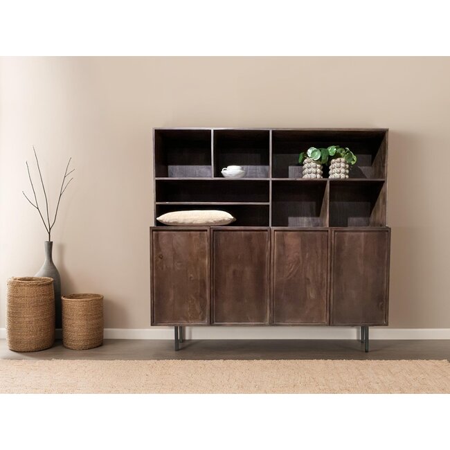 Livingfurn Kast Elan Bruin 180cm