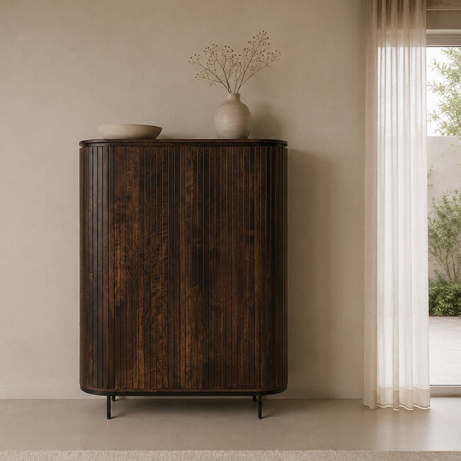 Livingfurn Kast Noor Walnoot 150cm