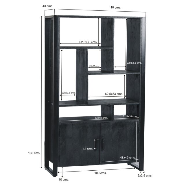 Livingfurn Kast Norris 110cm