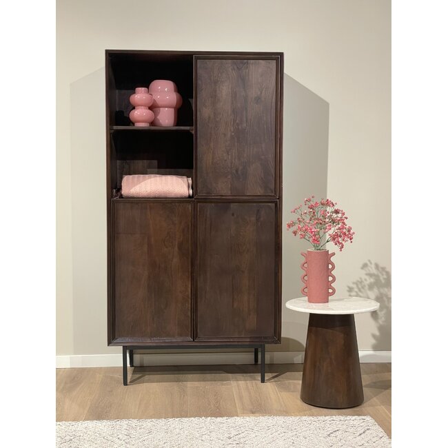 Livingfurn Kast Ravenstein Bruin 90cm