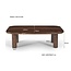 Brix Salontafel Brix Badou 120cm