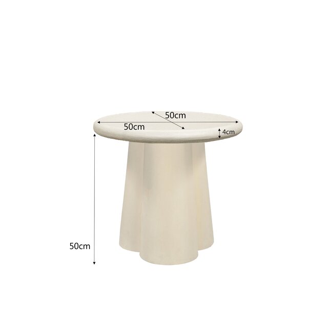 Brix Salontafel Brix Clubs Sandy 50cm