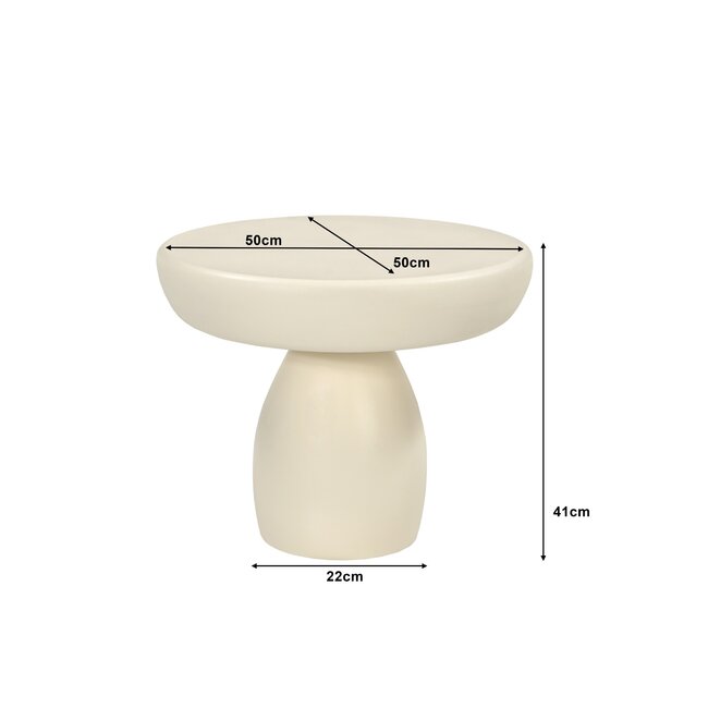 Brix Salontafel Brix Dune Sandy 50cm