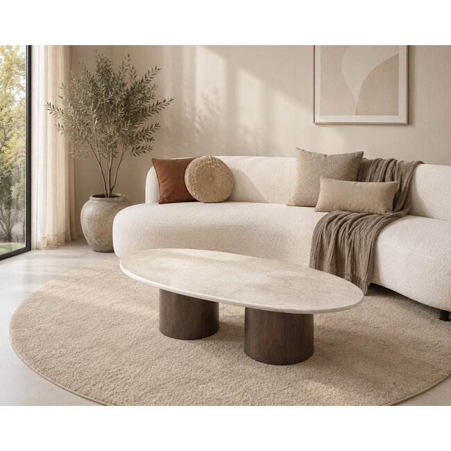 Brix Salontafel Brix Duno Bottecino 120cm