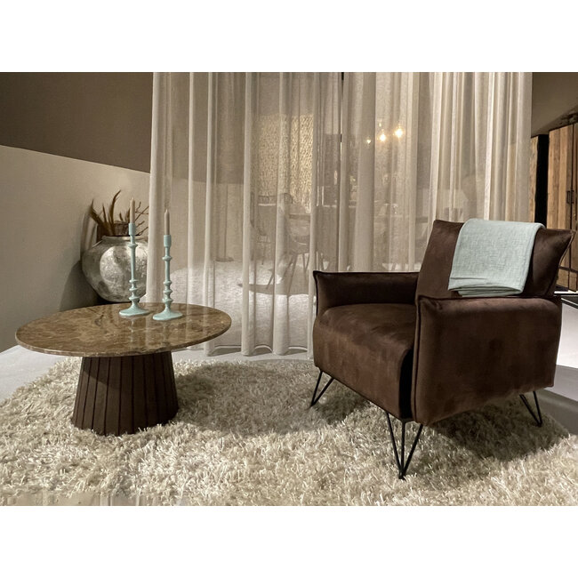 Brix Salontafel Brix Emperador 80cm