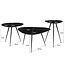 Brix Salontafel Brix Loua Zwart set of 3