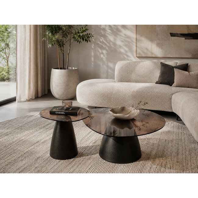 Brix Salontafel Brix Mylon Bruin 86cm