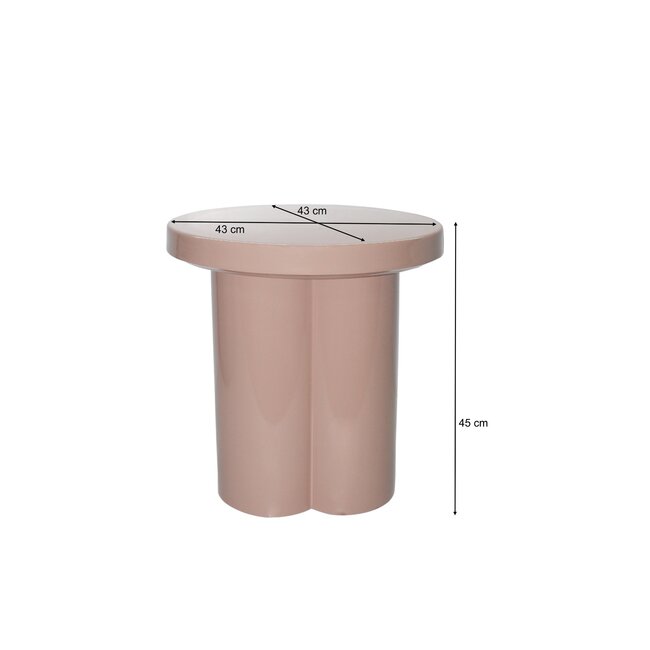 Brix Salontafel Brix Noa Vintage Pink 43cm