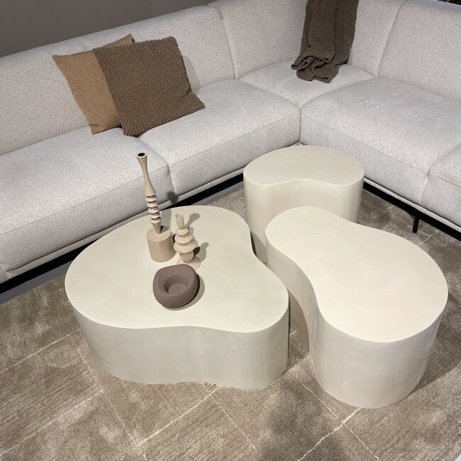 Brix Salontafel Brix Organic Sandy 85cm