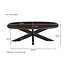 Livingfurn Salontafel Jesper Bruin 120cm
