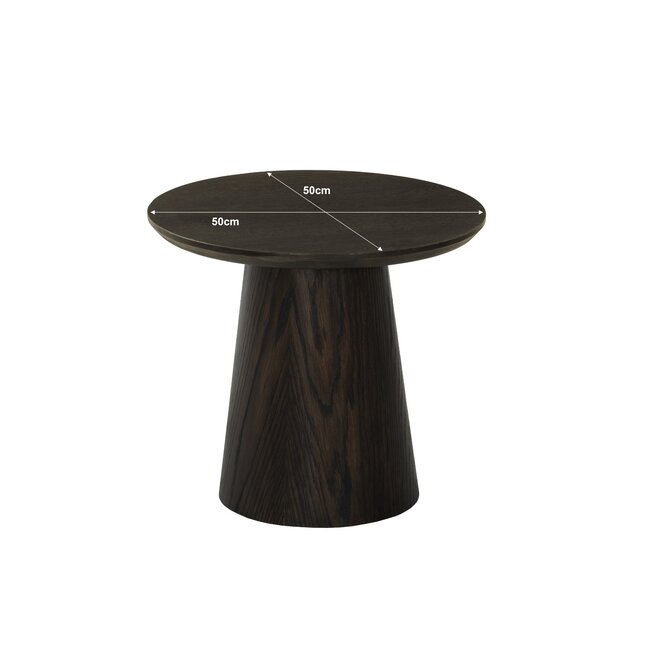 Livingfurn Salontafel Novero Espresso 50cm