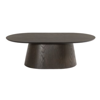 Livingfurn Salontafel Novero Espresso Ovaal 120cm