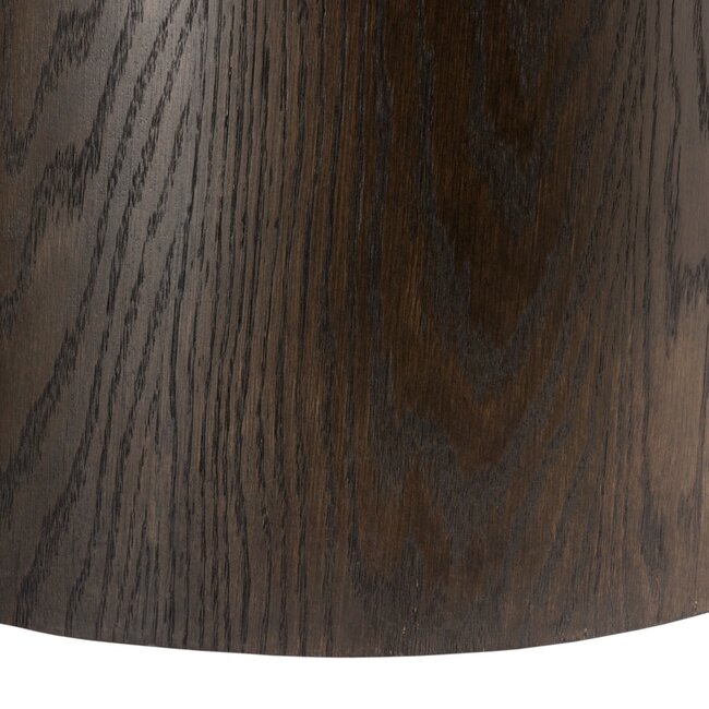 Livingfurn Salontafel Novero Espresso Ovaal 120cm