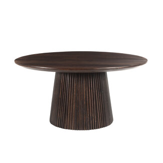 Livingfurn Salontafel Salvator Walnoot 80cm