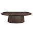Livingfurn Salontafel Salvator Walnoot Ovaal 120