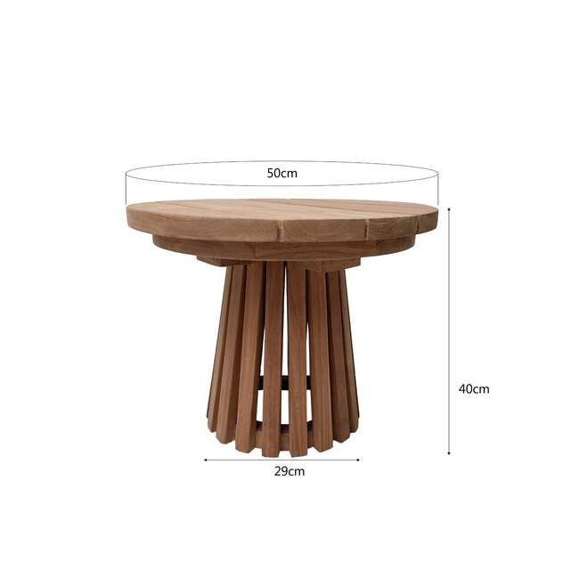Livingfurn Tuintafel Cindo 50cm