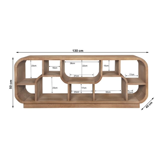Brix TV Meubel Brix Morgan Almond