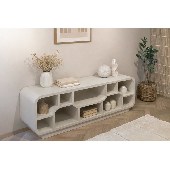 Brix TV Meubel Brix Morgan Off White