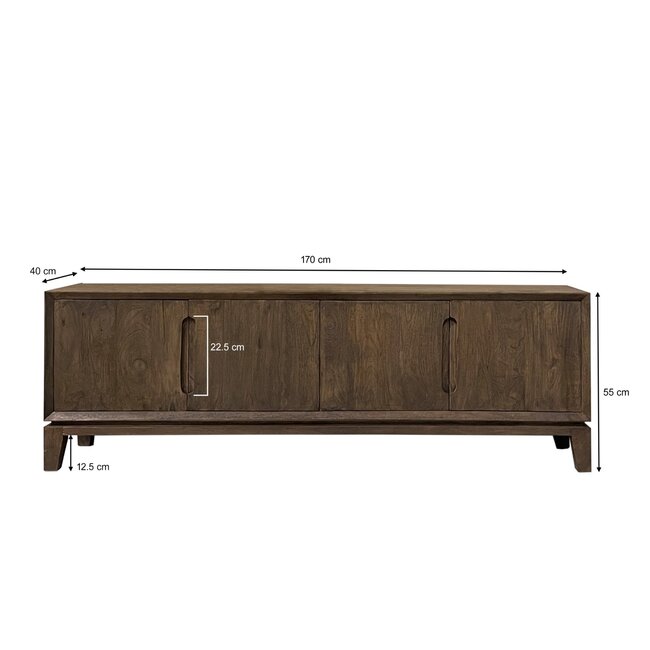 Livingfurn TV Meubel Cortez 170cm