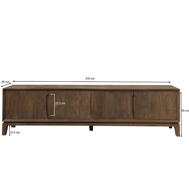Livingfurn TV Meubel Cortez 210cm