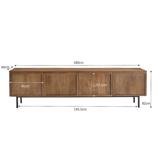 Livingfurn TV Meubel Elan 180cm