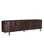 Livingfurn TV Meubel Noor Walnoot 210cm