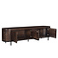 Livingfurn TV Meubel Noor Walnoot 210cm