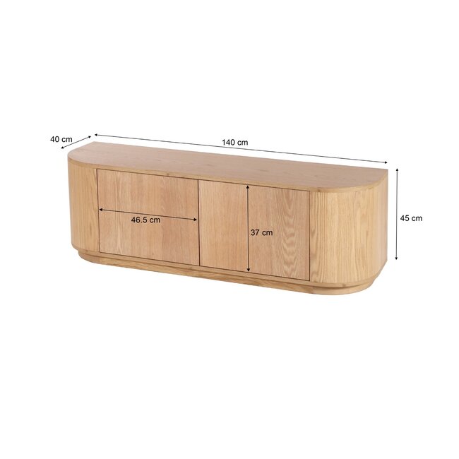 Livingfurn TV Meubel Novero 140cm