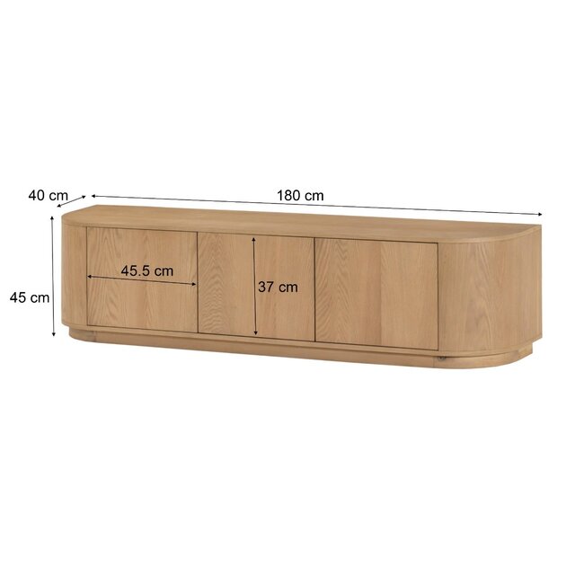 Livingfurn TV Meubel Novero 180cm