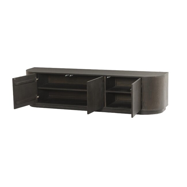 Livingfurn TV Meubel Novero Espresso 180cm