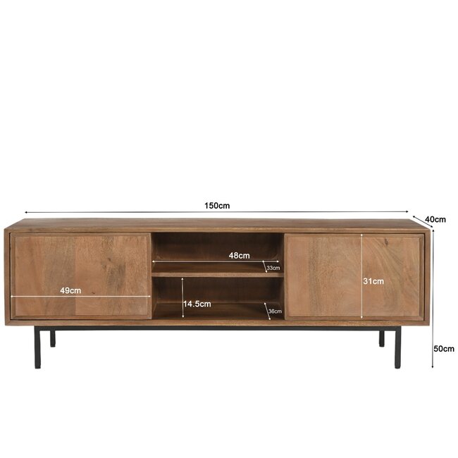 Livingfurn TV Meubel Ravenstein 150cm