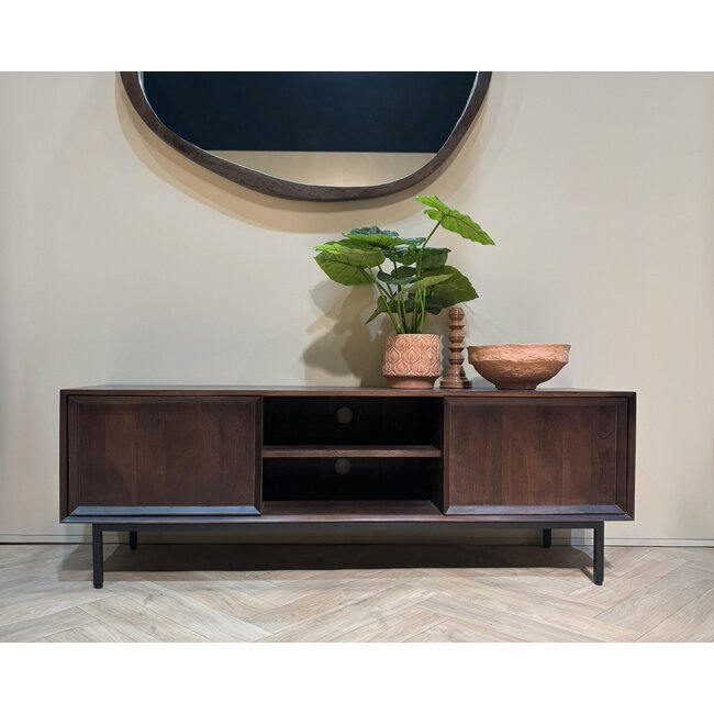 Livingfurn TV Meubel Ravenstein Bruin 150cm
