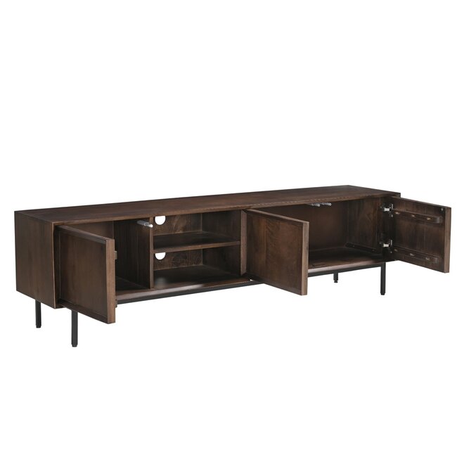 Livingfurn TV Meubel Ravenstein Bruin 180cm