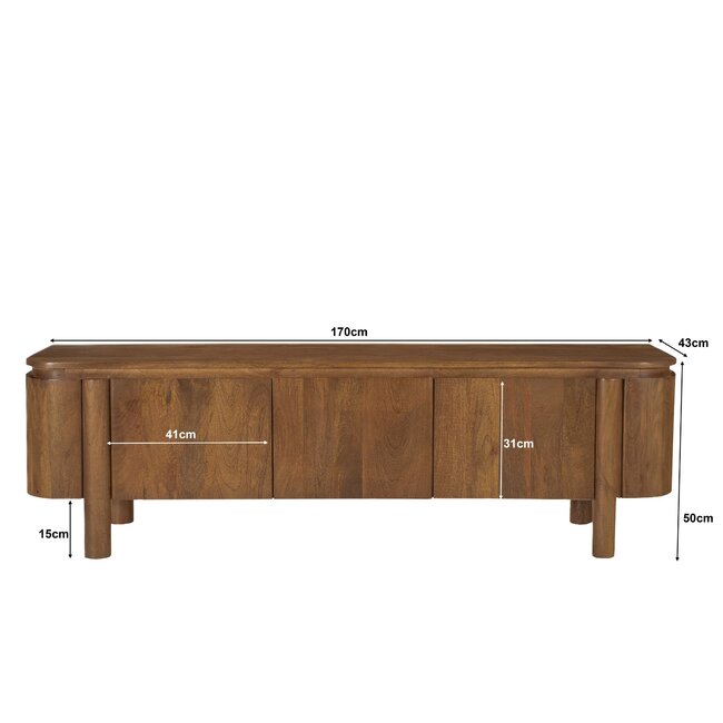 Livingfurn TV Meubel Salano 170 cm