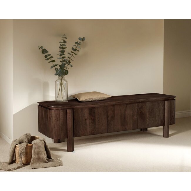 Livingfurn TV Meubel Salano Bruin 170 cm