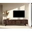 Livingfurn TV Meubel Salano Bruin 210 cm