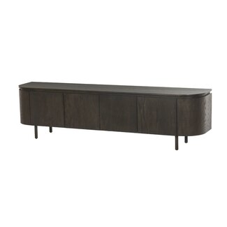 Livingfurn TV Meubel Tobago Espresso 210cm