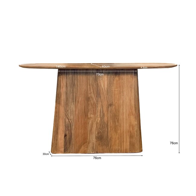 Livingfurn Wandtafels Salvator 140cm