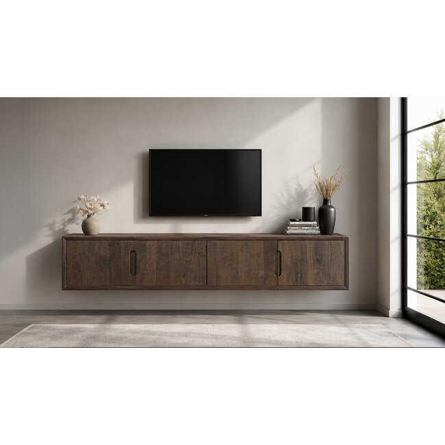 Livingfurn Zwevend TV Meubel Cortez 180cm