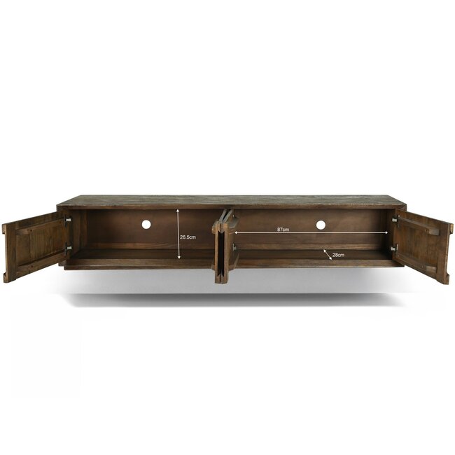 Livingfurn Zwevend TV Meubel Cortez 180cm