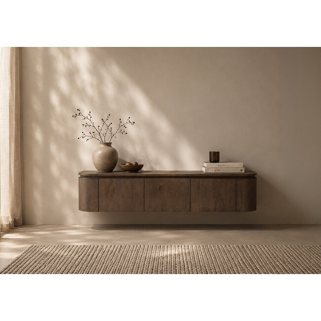 Livingfurn Zwevend TV Meubel Elvano Malta Zwevend 140cm