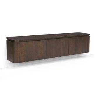 Livingfurn Zwevend TV Meubel Rivano Basalt 180cm