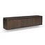 Livingfurn Zwevend TV Meubel Rivano Basalt 180cm