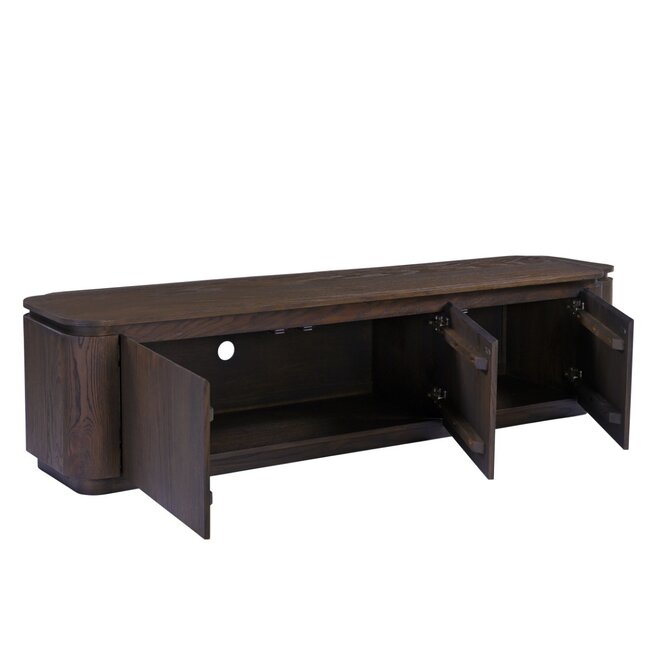 Livingfurn Zwevend TV Meubel Rivano Basalt 180cm