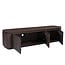 Livingfurn Zwevend TV Meubel Rivano Basalt 180cm
