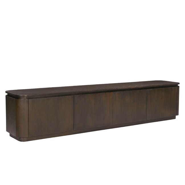 Livingfurn Zwevend TV Meubel Rivano Basalt 220cm