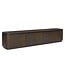 Livingfurn Zwevend TV Meubel Rivano Basalt 220cm